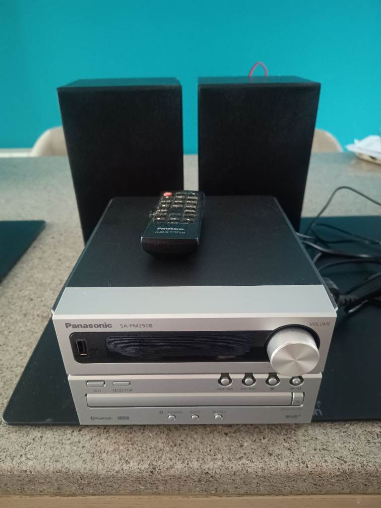 Panasonic DAB radio and CD player 