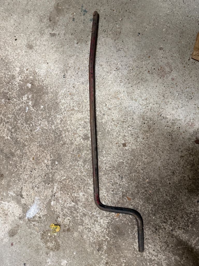Starting handle for landrover