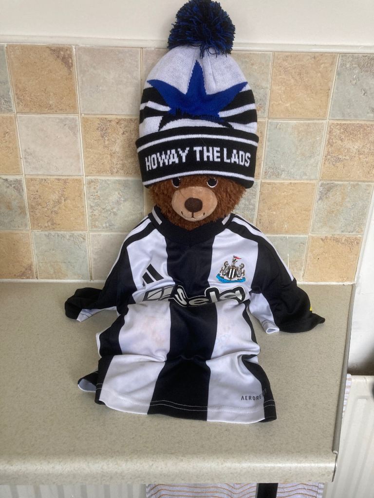Baby’s Newcastle shirt