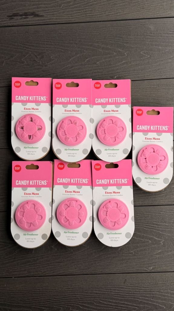 7X Candy Kittens Peggable Can Car Air Freshener Eton Mess