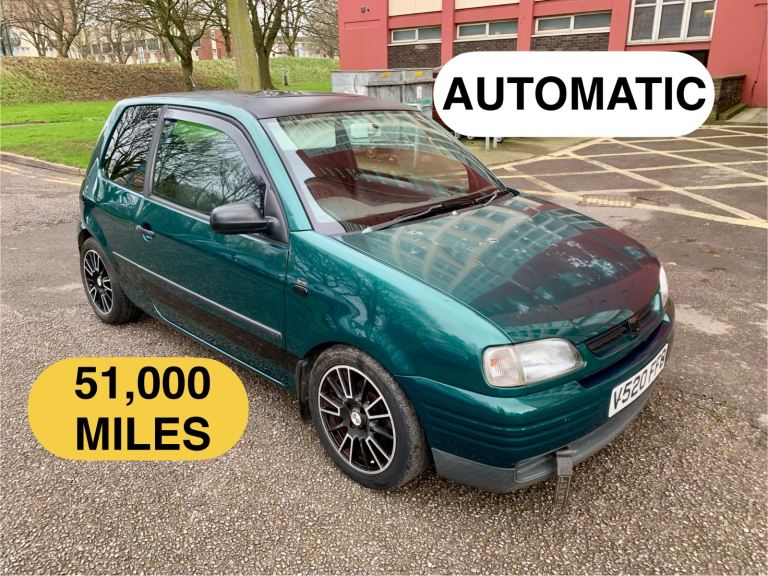 AUTOMATIC SEAT AROSA 1.4 - 51,000 MILES - 2 YEARS NO ADVISORIES 