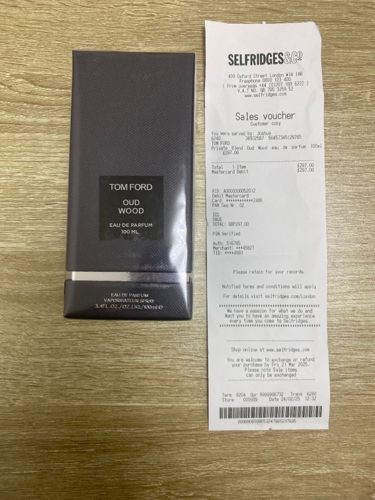 Brand New Tom Ford Ombre Leather - Including Reciept.