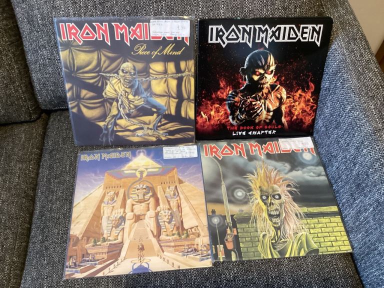 Iron Maiden LP collection 