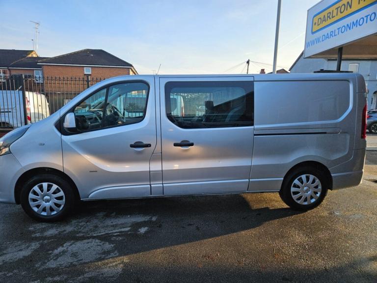 2017 Vauxhall Vivaro L2H1 2900 SPORTIVE CDTI CREWCAB 6 SEATER * NO VAT* Crew Van Diesel Manual