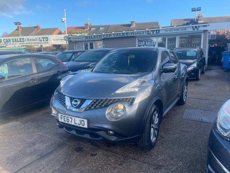 2017 Nissan Juke 1.6 Tekna SUV 5dr Petrol XTRON Euro 6 (117 ps) Petrol