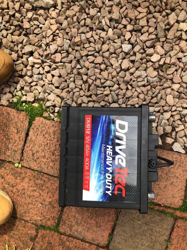 12v 45ah 400a car battery 