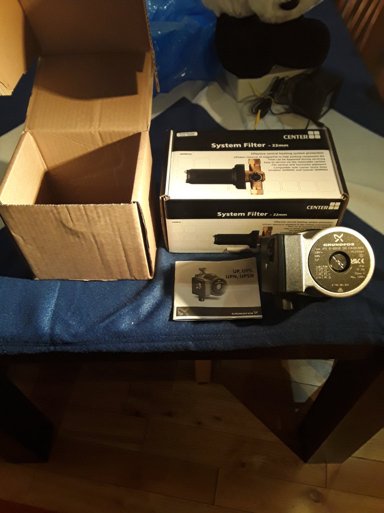 Grundfos pump plus system  filter 