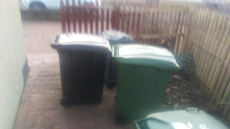 Very Large Grey Wheelie bin ( Landfill waste ) - no longer needed