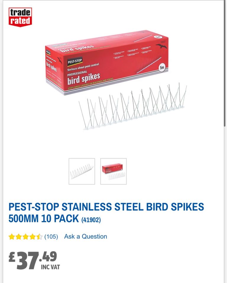 Bird/Fence Spikes