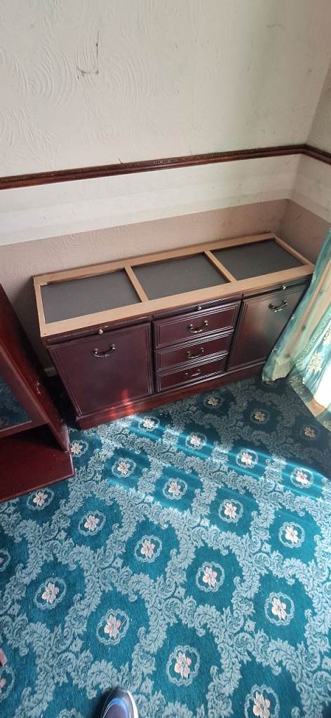 Brown cabinet