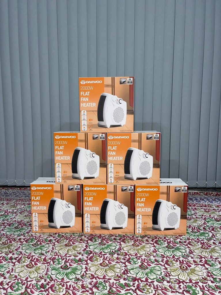 image for Flat Fan 2000w Heater Daewoo