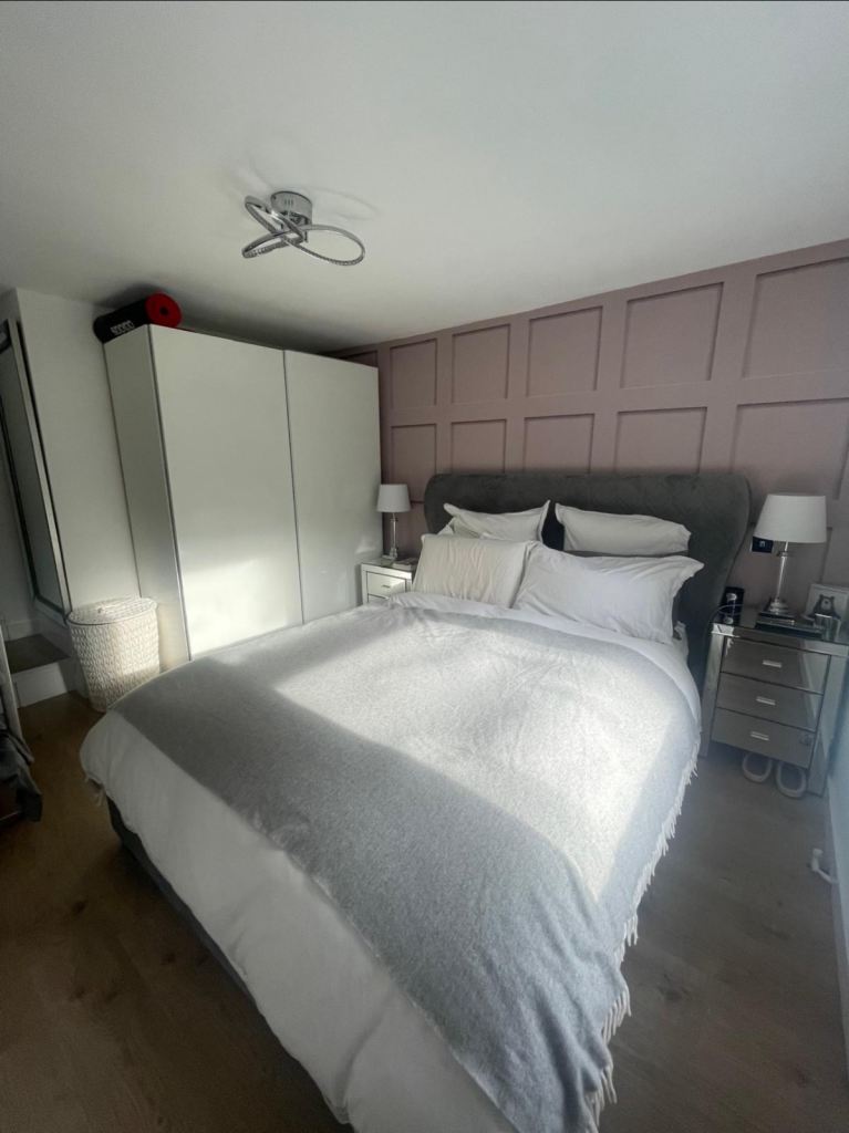 King Grey Dreams Ottoman Storage Bed Frame  