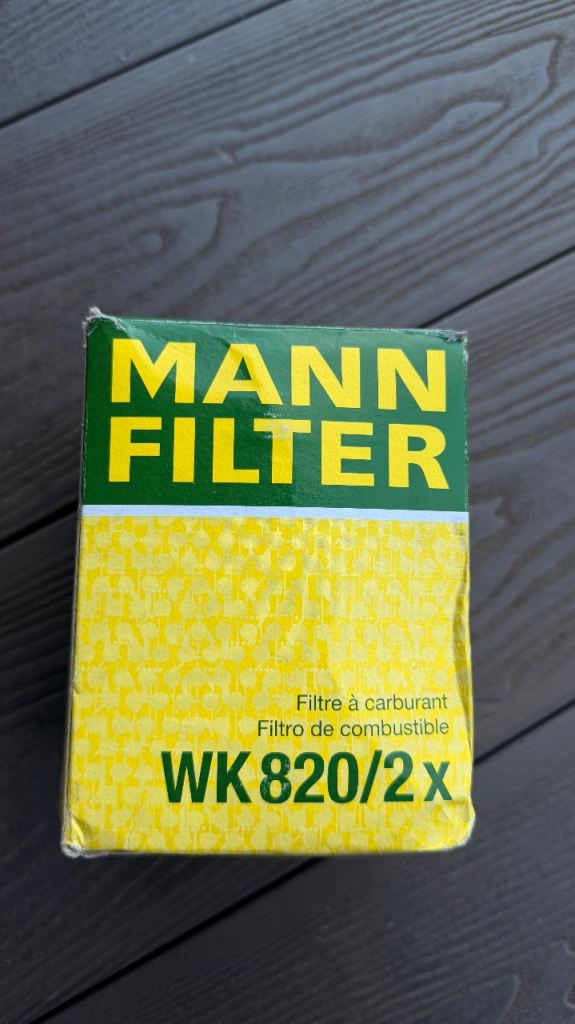 MANN WK820/2X Fuel Filter fits Mercedes Benz