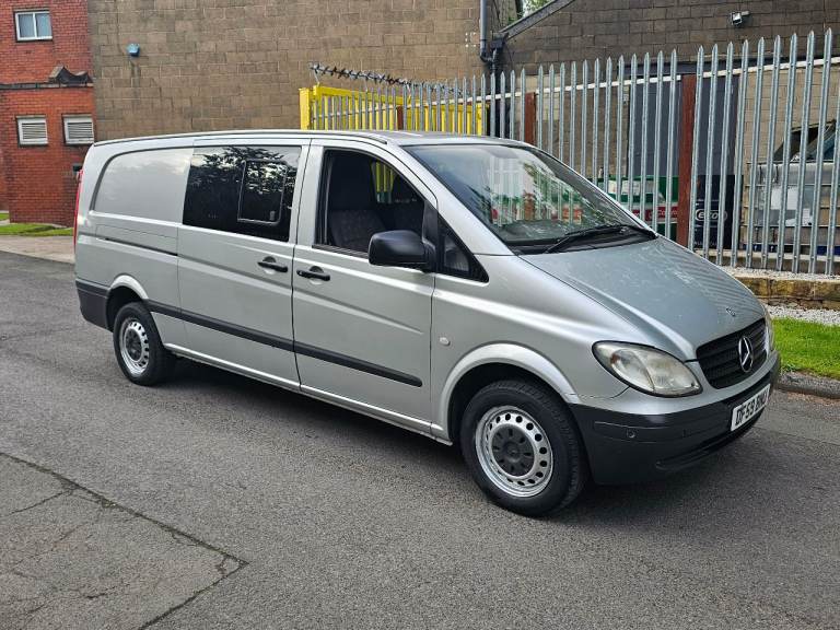 Mercedes-Benz,  vito 111 cdi xlwb camper crew cab potential