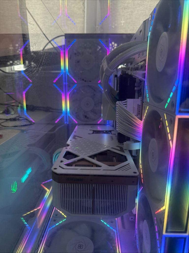 White RGB Gaming PC | Ryzen 7 9800X3D | RTX 5080 16GB | 64GB DDR5 | 2TB ...