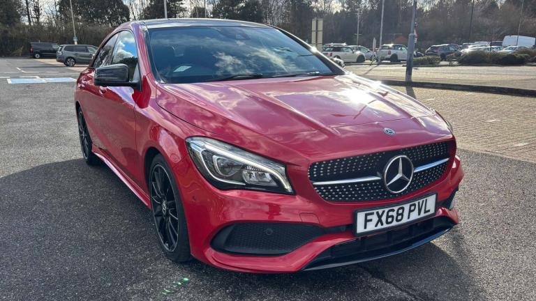 2018 Mercedes-Benz CLA CLA 220d AMG Line Night Edition Plus 4dr Tip Auto SALOON DIESEL Automatic