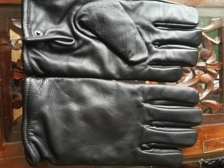 Sentinel leather safety gloves 