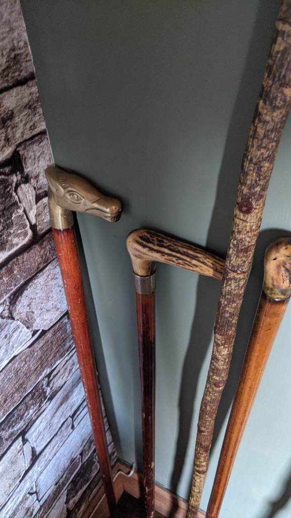 Walking Sticks £20 each.