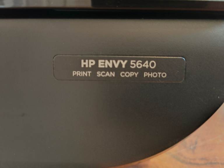 HP Envy 5640 all-in-one printer and scanner