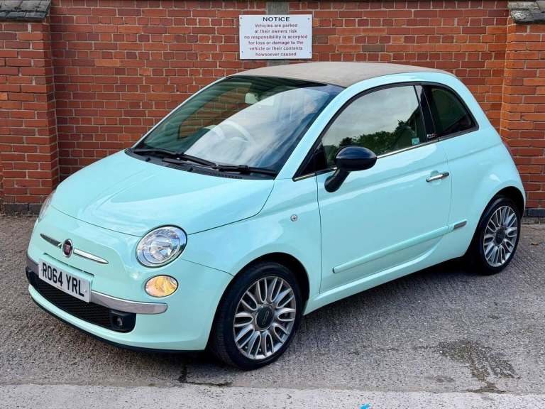 2014 Fiat 500 0.9 TwinAir Cult 2dr Dualogic CONVERTIBLE PETROL Automatic