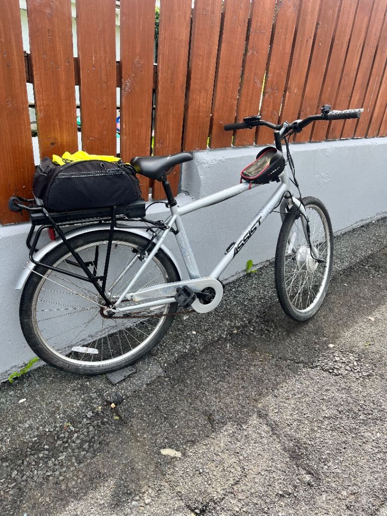 Assist Crossbar, Mens Electric Hybrid Bike