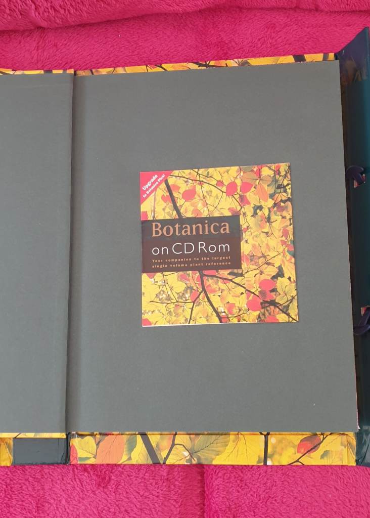 For all plant lovers - a mighty tome and CD full of information.