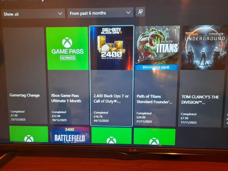 Xbox series s + account + battlefield 6