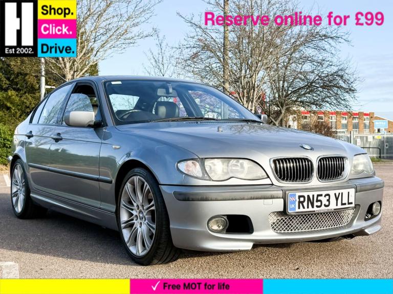 2004 BMW 3 Series 2.5 325i Sport Saloon 4dr Petrol Automatic (229 g/km, 192 bhp) SALOON Petrol Au...