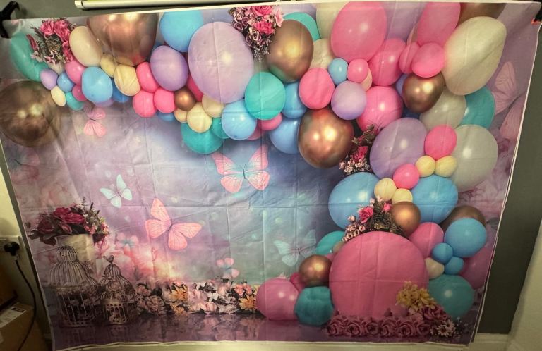 Photography Backdrops X 8. Cake Smash, birthday, Party, Celebration, One, Woods