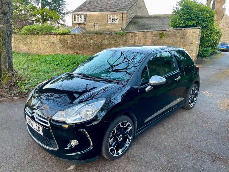 Citroen, DS3 1.6 Black 52MPG NEW TYRES, FULL HISTORY, CHEAP TO RUN 
