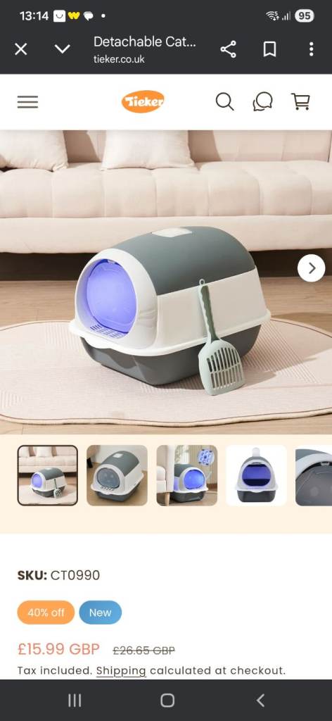 New cat littler tray