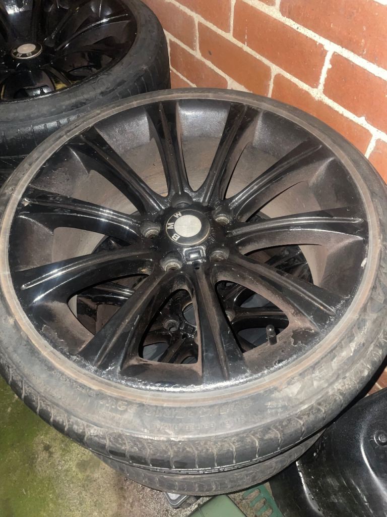 BMW wheels 5/120 with tyres 