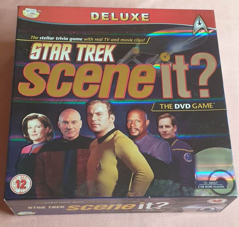 STAR TREK SCENE IT? DVD BOARD GAME - UNUSED
