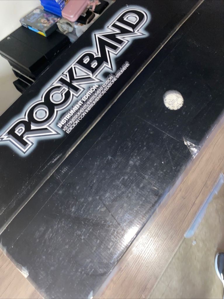 Rockband Instrument Edition PS3 PS2 Sony PlayStation Fender Guitar/Drum/Mic/Game