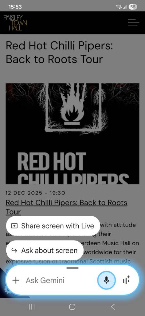 Red hot chilli pipers 