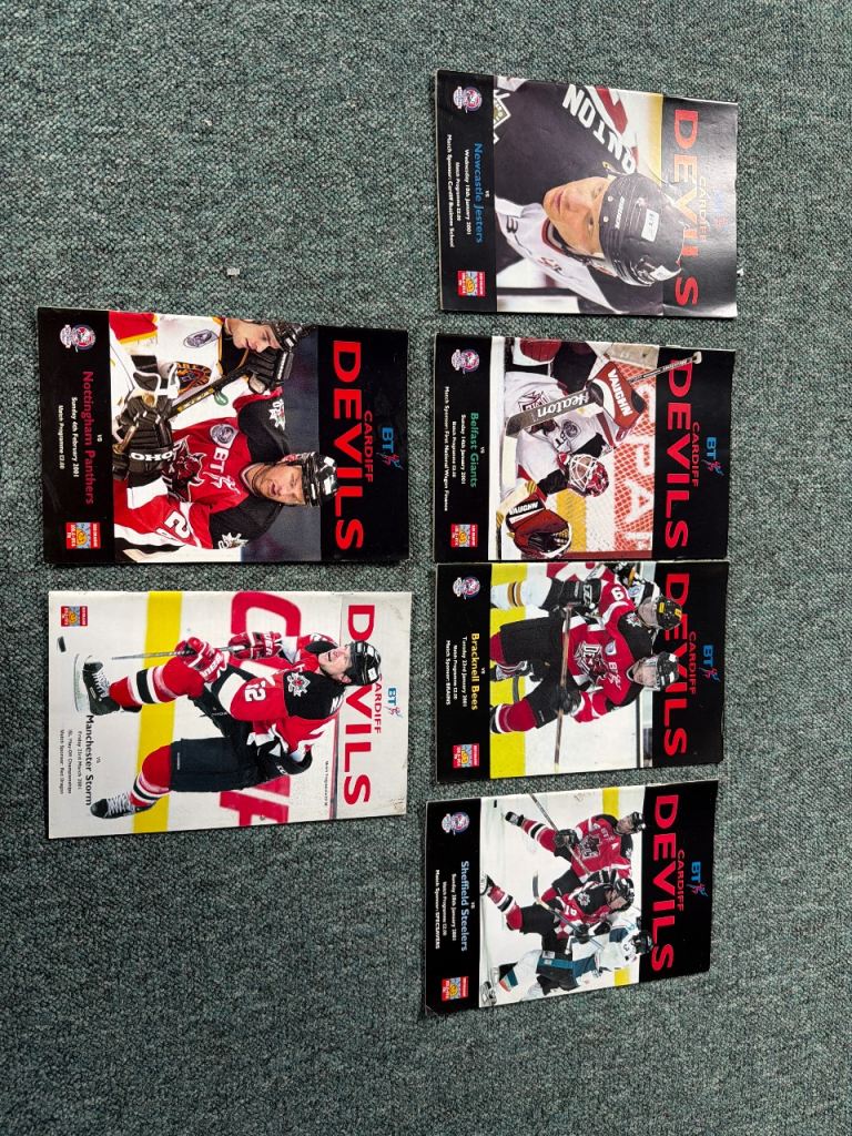 Cardiff devils ice hockey program 