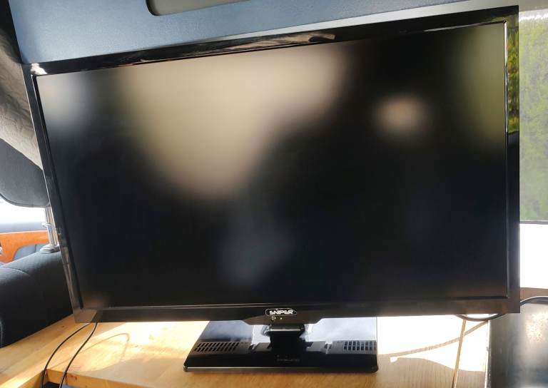 Sniper 24inch HD LED 12V TV with DVD, Sat/Freeview, Bluetooth