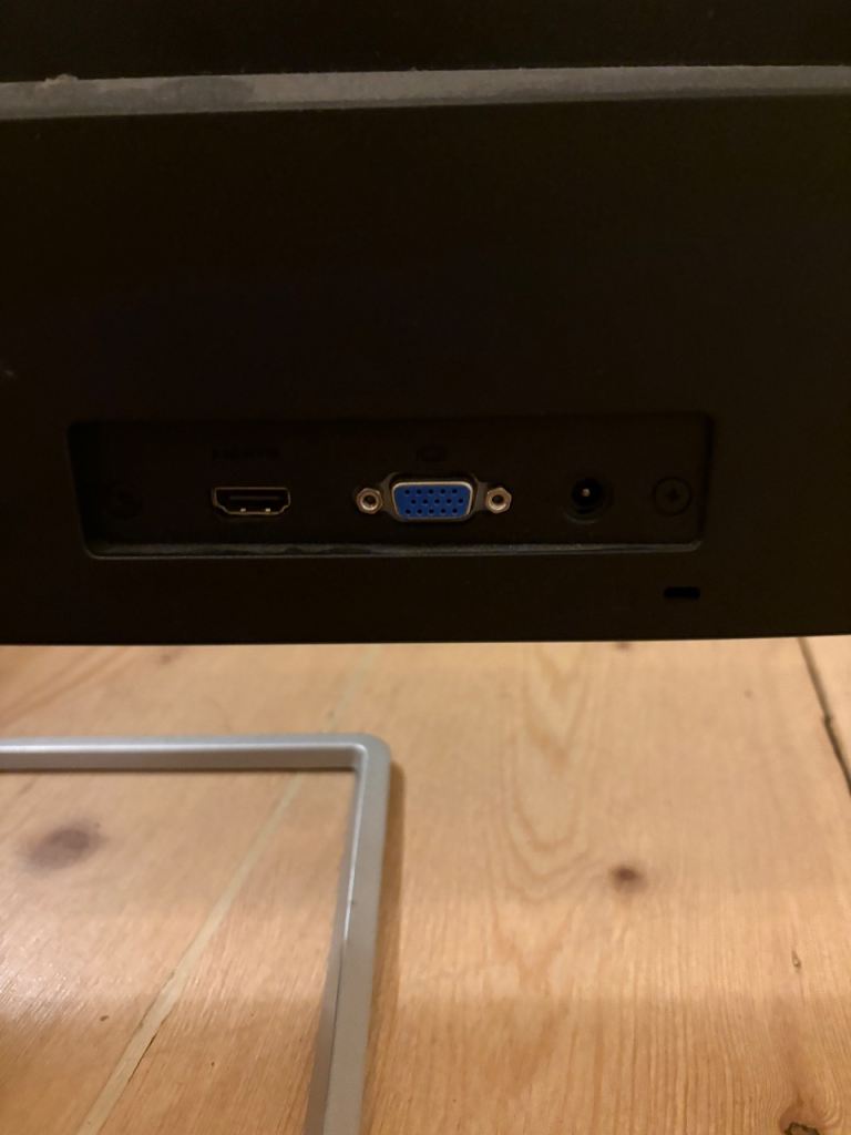 HP 24f Ultraslim Full HD Monitor (1920 x1080) 23.8 Inch (1 HDMI, 1 VGA) - Silver/Black