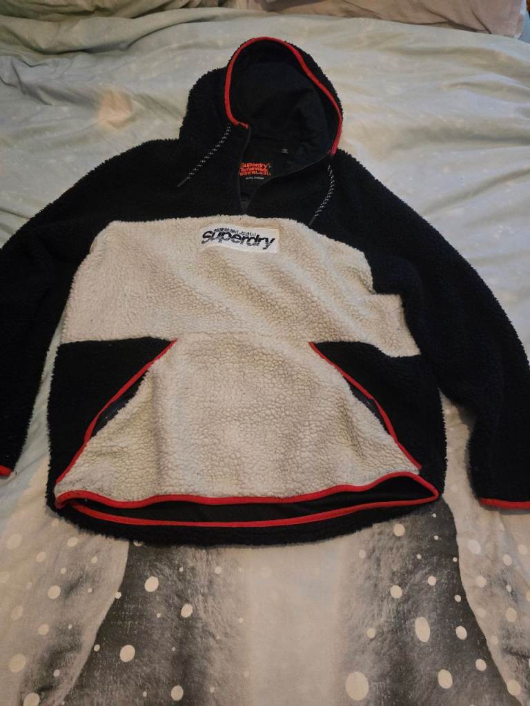 Superdry sherpa fleece size xxl £50
