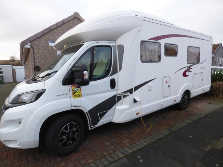 2016 4 berth 4 belt Eura Mobil Profila single beds