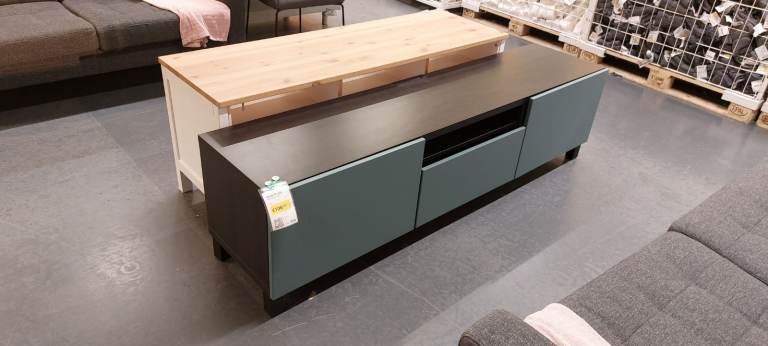 Door/drawer front, grey-blue