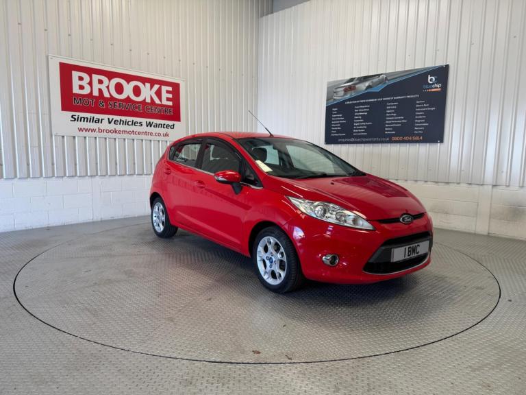 2011 Ford Fiesta 1.4 TDCi [70] Zetec 5dr HATCHBACK DIESEL Manual