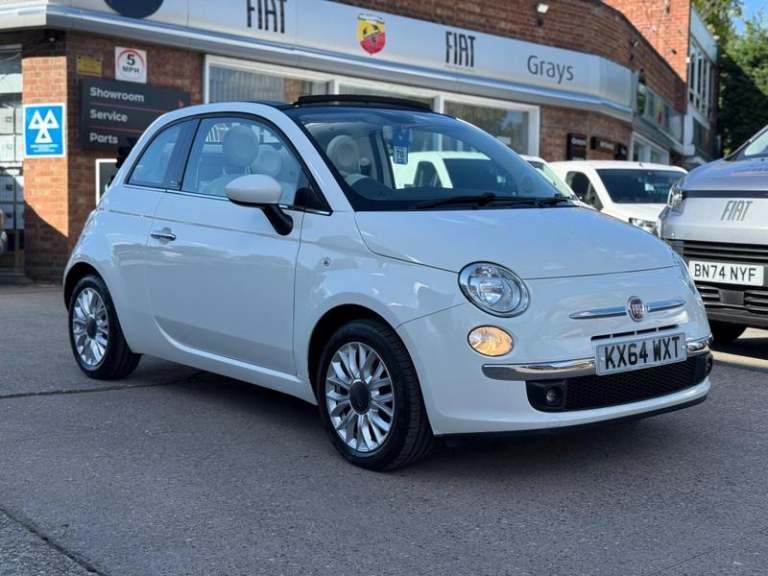 2014 Fiat 500C 1.2 Lounge Convertible 2dr Petrol Dualogic Euro 6 (s/s) (69 bhp) Automatic Convert...
