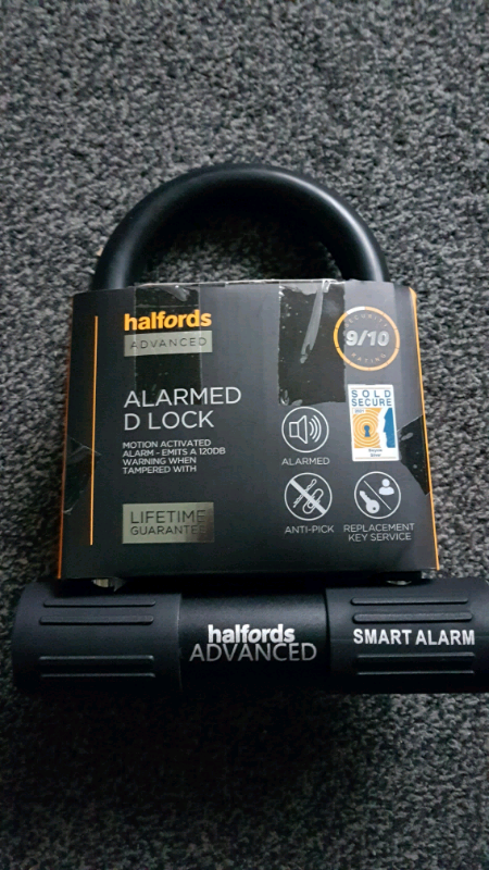 Halfords advanced alarmed D lockBrand new 
