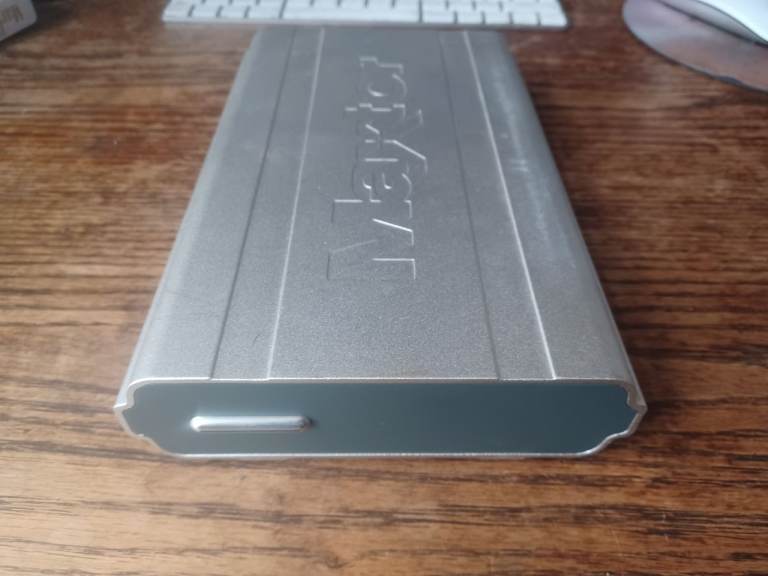 Maxtor OneTouch External Hard Drive 160GB USB & FireWire – With Power Supply & Cable