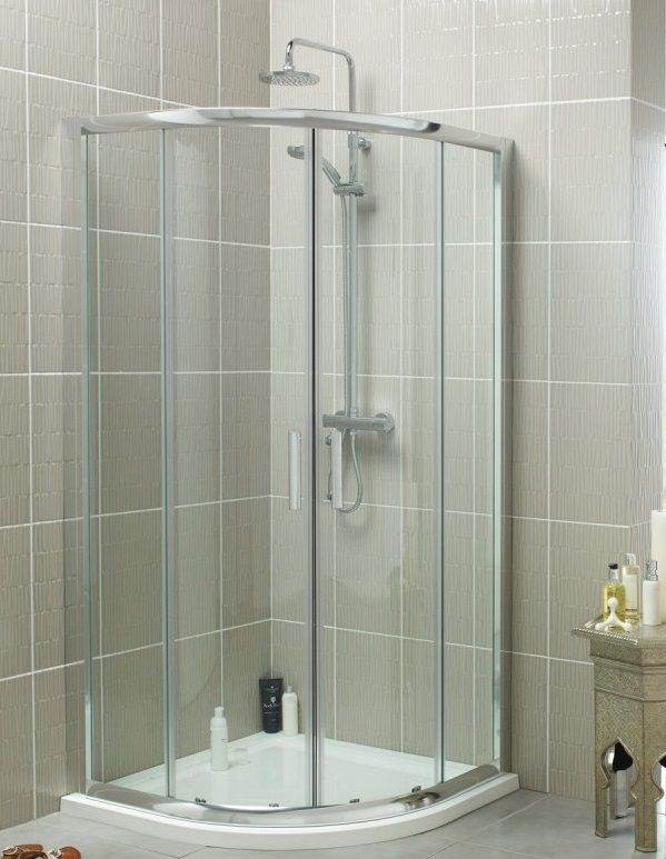 Brand New 800mm x 800mm Quadrant Shower Enclosure with Tray- £255 only