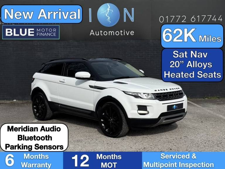 2012 Land Rover Range Rover Evoque 2.2 SD4 Pure 3dr [Tech Pack] COUPE DIESEL Manual