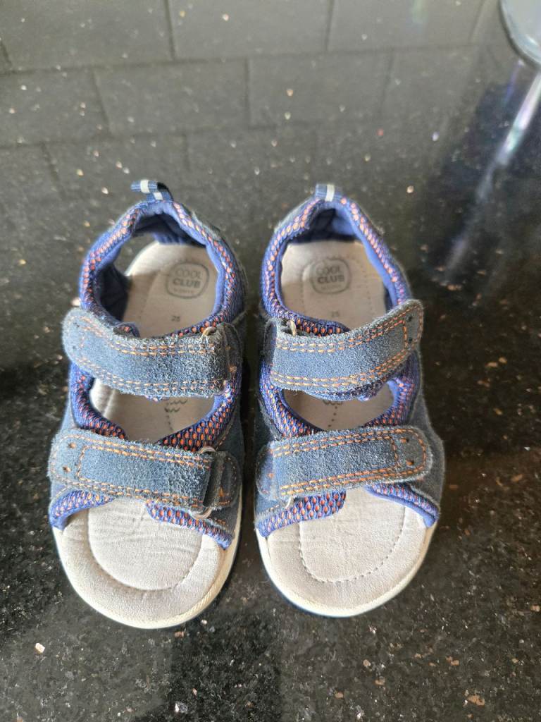 Cool Club boys toddler navy blue sandals size 8
