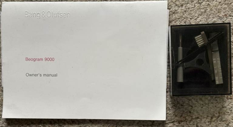 B & O record deck Beogram 9000