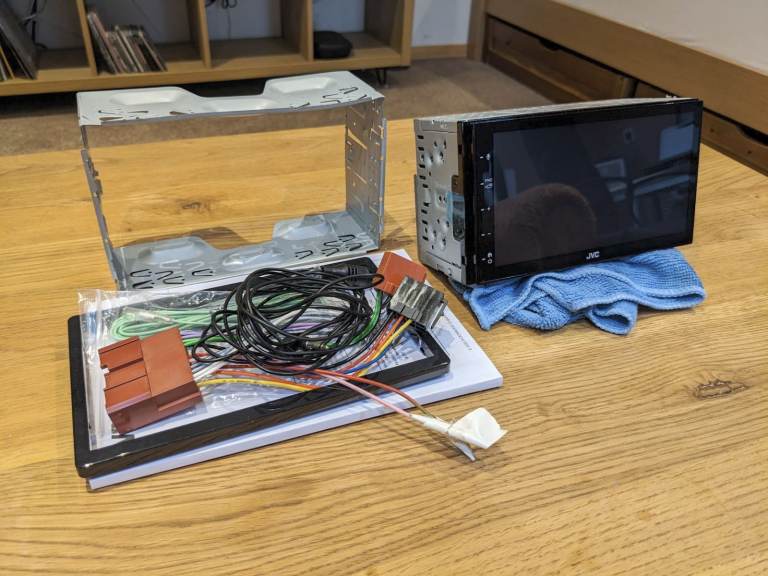 JVC KW-M560BT 6.8 Touchscreen Head Unit